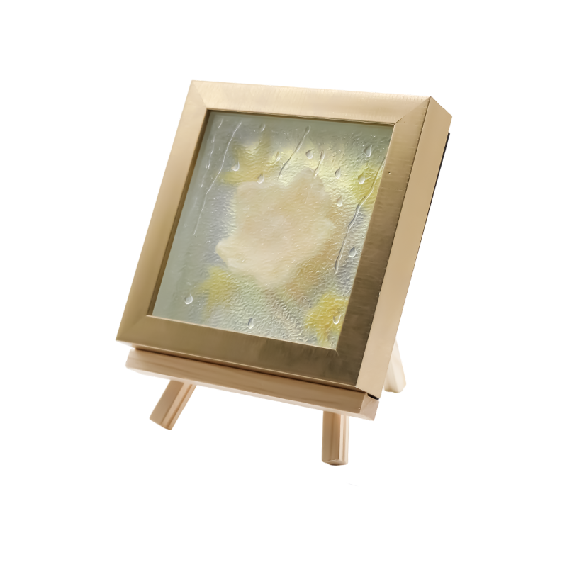Quadratus lux Yellow Acer Folium Art Lux - Acer Frost
