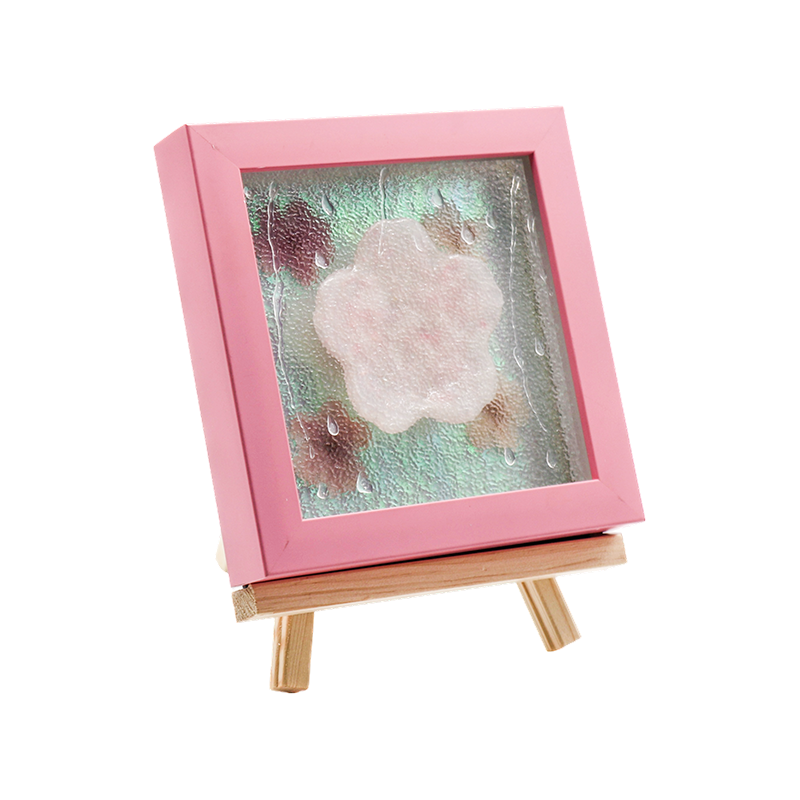 Flavus Lignus Frame Cherry Blossom Art Lamp-Yozakura Pluvia