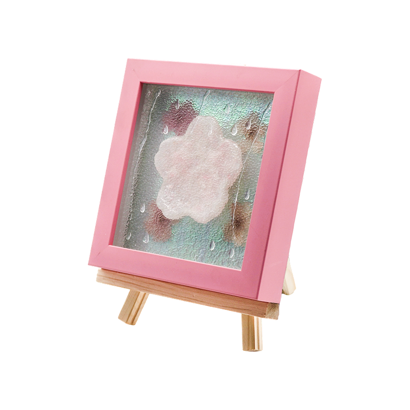 Flavus Lignus Frame Cherry Blossom Art Lamp-Yozakura Pluvia