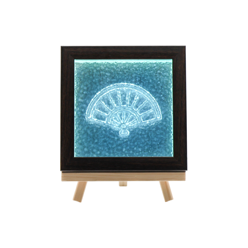 Iaponica fan exemplar crystallinum lucerna-Iaponica Feng Shui Chant