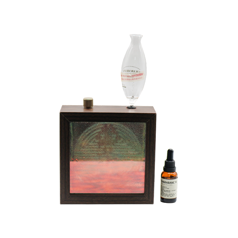 Lignum solidum opaca tabula essentialis vas olei longitudinis exemplar aromatherapy lucerna - longevity pattern