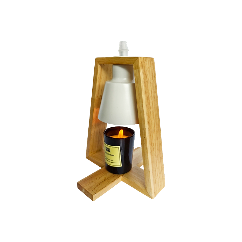 Minimalist ligneus Candela calidior lampas - calida insula